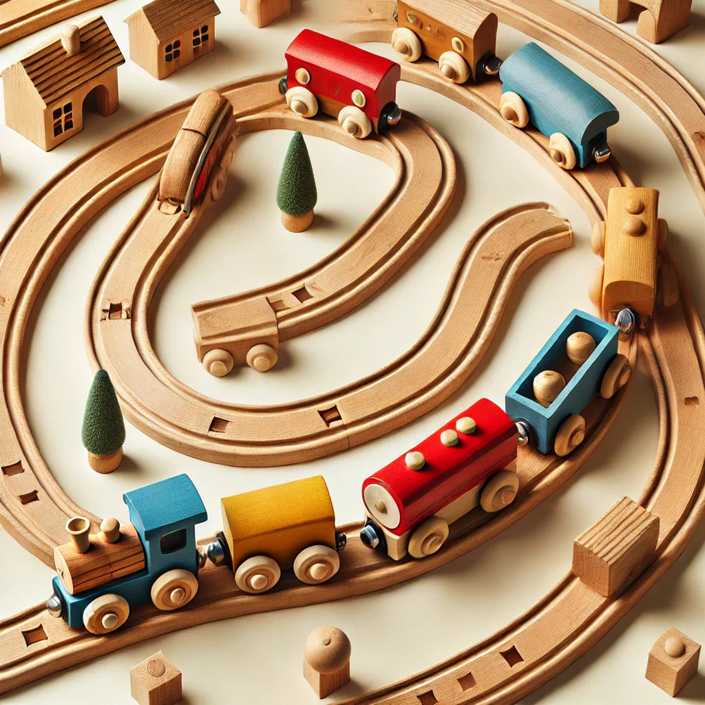 Wooden Trains & Tracks